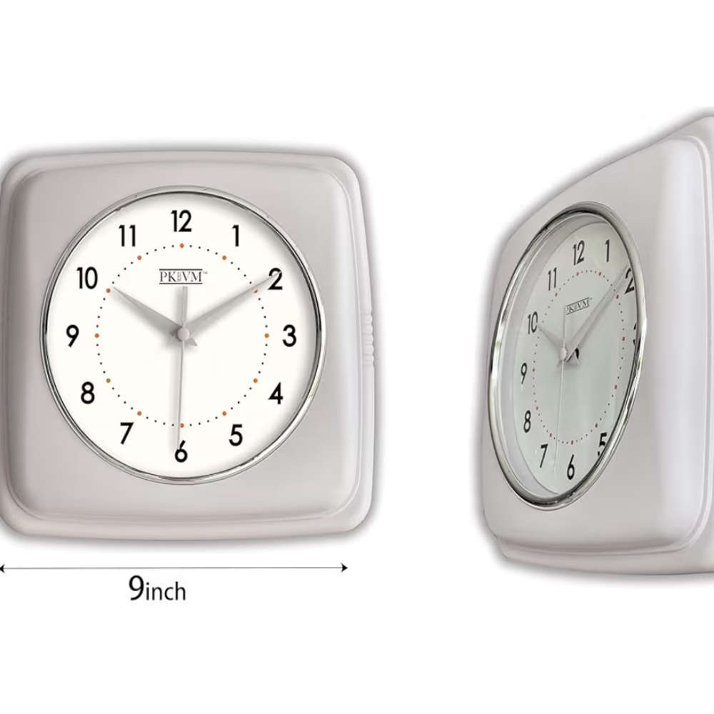 White Wall Clock